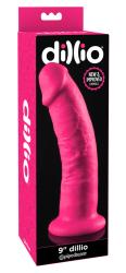 9" dillio, roosa dildo jalal