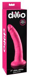 7" slim dillio, roosa dildo jalal