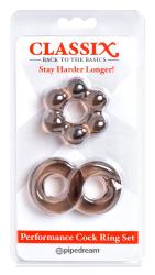 CLASSIX Performance Cock Ring Set, peeniserõngad