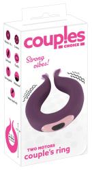 COUPLES Choice Two Motors Couple’s Ring, rõngas paaridele, USB