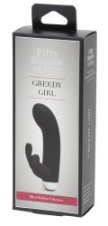 "50 Shades of Grey"-Greedy Girl Mini Rabbit Vibrator, mini jänkuvibraator