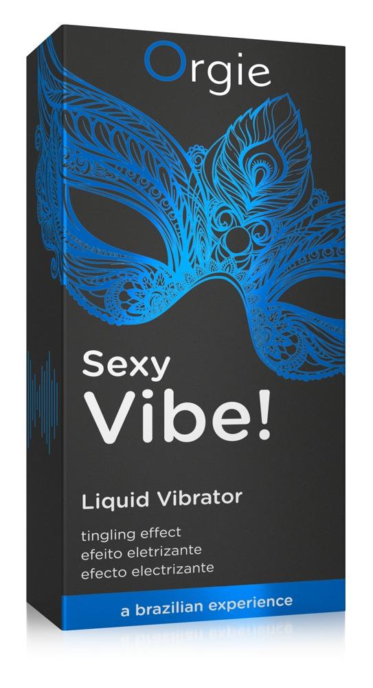 ORGIE Liquid Vibrator, vedel vibraator paaridele, 15ml