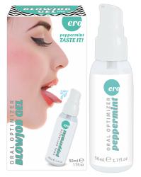 ERO by HOT "Taste it!" Blow Job Gel, geel suuseksiks, piparmünt, 50ml 