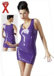 Latex kleit lilla,  S