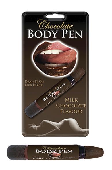  Chocolate Body Pen, kehapliiats šokolaadiga, 40g