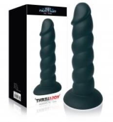 HOT FANTASY Thrill of Joy Rowan Dildo XL, ekstra- suur spiraalne dildo jalal