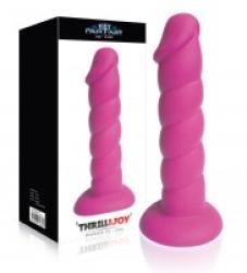 HOT FANTASY Thrill of Joy Rowan Dildo XL, ekstra-suur spiraalne dildo jalal