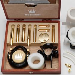 JES-EXTENDER - GOLD STANDARD PENIS ENLARGER, peenisevenitus-süsteem, kullatud