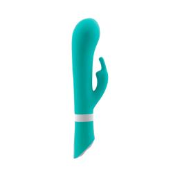 B SWISH - BWILD DELUXE BUNNY JADE, jänesvibraator kliitorile, mereroheline