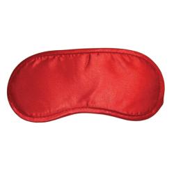  S&M - Satin Blindfold Red, punased silmaklapid