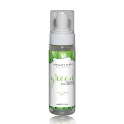 INTIMATE EARTH - GREEN TEA TOYCLEANER FOAM, puhastusvaht leludele, 200 ML