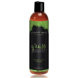 INTIMATE EARTH - GRASS MASSAGE OIL 120 ML