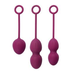 SVAKOM - NOVA KEGEL BALLS VIOLET, treenivad kuulid komplektis, sirelilillad