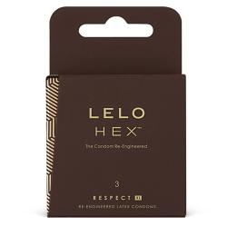 LELO - HEX CONDOMS RESPECT XL, 3tk 