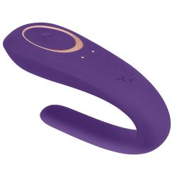 SATISFYER - DOUBLE CLASSIC PARTNER VIBRATOR, paaridevibraator