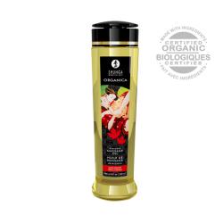 SHUNGA - MASSAGE OIL ORGANICA MAPLE DELIGHT, orgaaniline massaažiõli kasemahlaga, 240ml