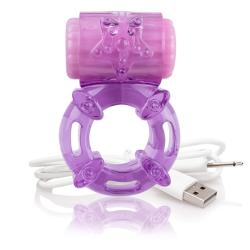 THE SCREAMING O - CHARGED BIG O PURPLE, USB peeniserõngas, lilla