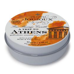 PETITS JOUJOUX - MASSAGE CANDLE ATHENS, massaažiküünal "ATEENA", 33 G