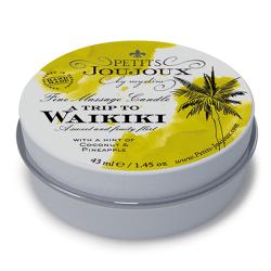 PETITS JOUJOUX - MASSAGE CANDLE WAIKIKI, massaažiküünal "WAIKIKI", 33g