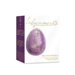 LA GEMMES - YONI EGG PURE AMETHYST (L), salapärane YONI muna, suur