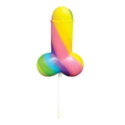 RAINBOW COCK POPS, vikerkaare-pulgakomm