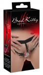 Bad Kitty Pearl String with Silicone Clamps, pärlite ja klambritega fetish püksikud