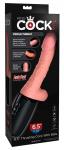 King COCK 6.5“ Thrusting Cock with Balls, soojenev/liikuv/vibreeriv peenis
