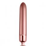 ROCKS-OFF - TOUCH OF VELVET VIBRATOR ROSE BLUSH, võimas kuulvibraator, samet-roosa